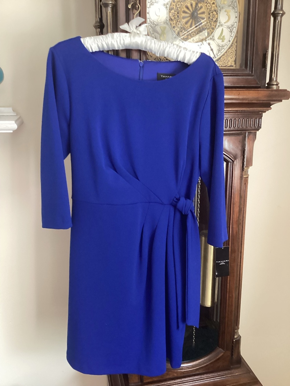 NWT Tahari Cobalt Blue Dress Size 10P